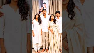 Thalapathy Vijay's Real Life Family: Wife Sangeetha, Son Sanjay &amp; Daughter Divya ⁠#ThalapathyVijay⁠