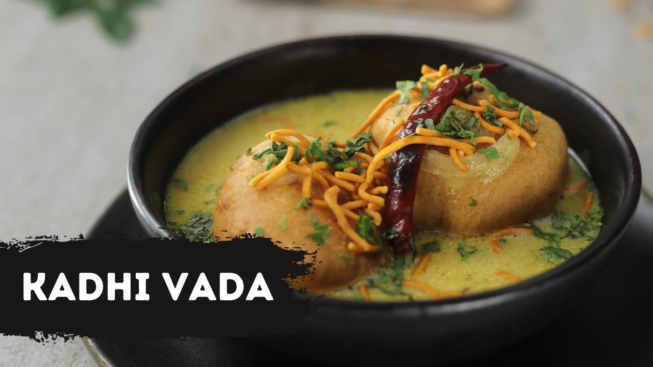 Kadhi Vada | कढ़ी वड़ा कैसे बनाते है | Maharashtrian Recipe | Sanjeev ...