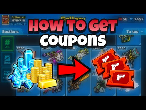 How to get Coupons? | Pixel Gun 3D