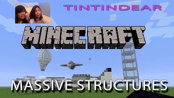 LETS PLAY MINECRAFT MASSIVE STRUCTURES MOD REVIEW