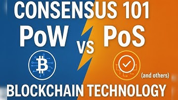 Consensus 101 pow & pos in blockchain technology 