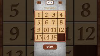 Numpuz - Number Riddle(4x4) screenshot 2