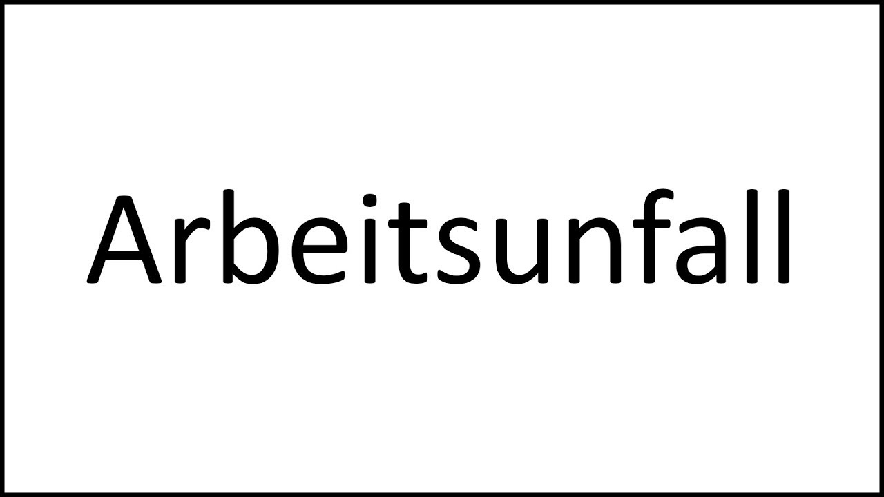 Kundigung Nach Einem Arbeitsunfall Fachanwalt Fur Arbeitsrecht Alexander Bredereck Youtube