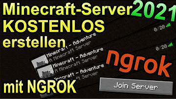 KOSTENLOSEN Minecraft Server mit NGROK erstellen [1.16/1.16.5][2021]