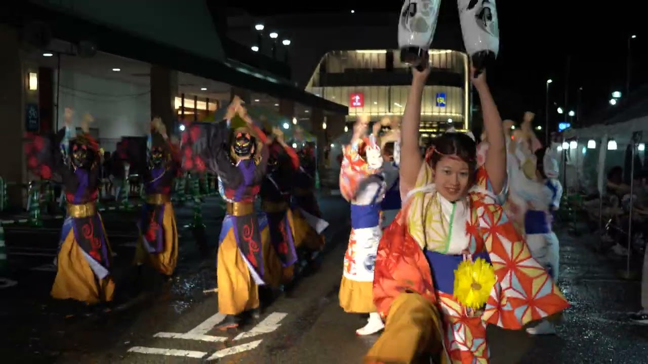 【公式】かざね 『おどるあほぉ』 よさこい祭り 秦演舞場 25.8.11