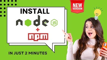 Install Nodejs and npm | Latest node version installation video install npm #nodejs #npm #javascript
