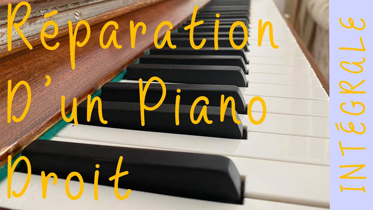 Réparation D'un Piano Droit Hoffman de 1921 : Réparation Intégrale