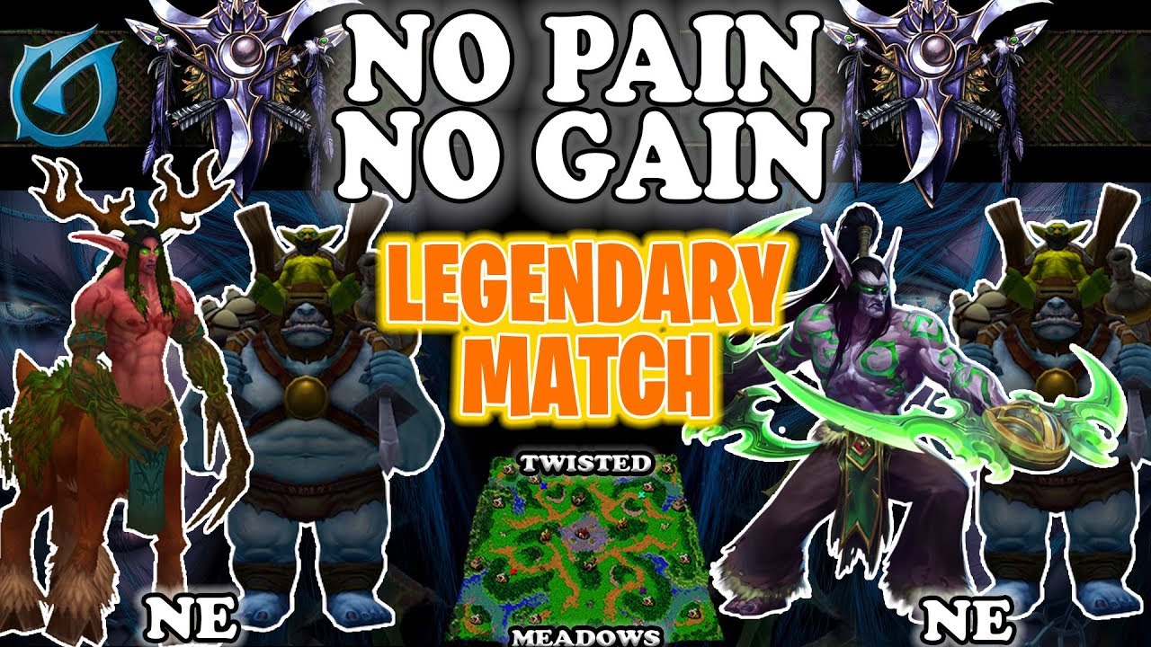 Grubby | Warcraft 3 TFT | 1.30 | NE v NE on Twisted Meadows - No Pain No Gain
