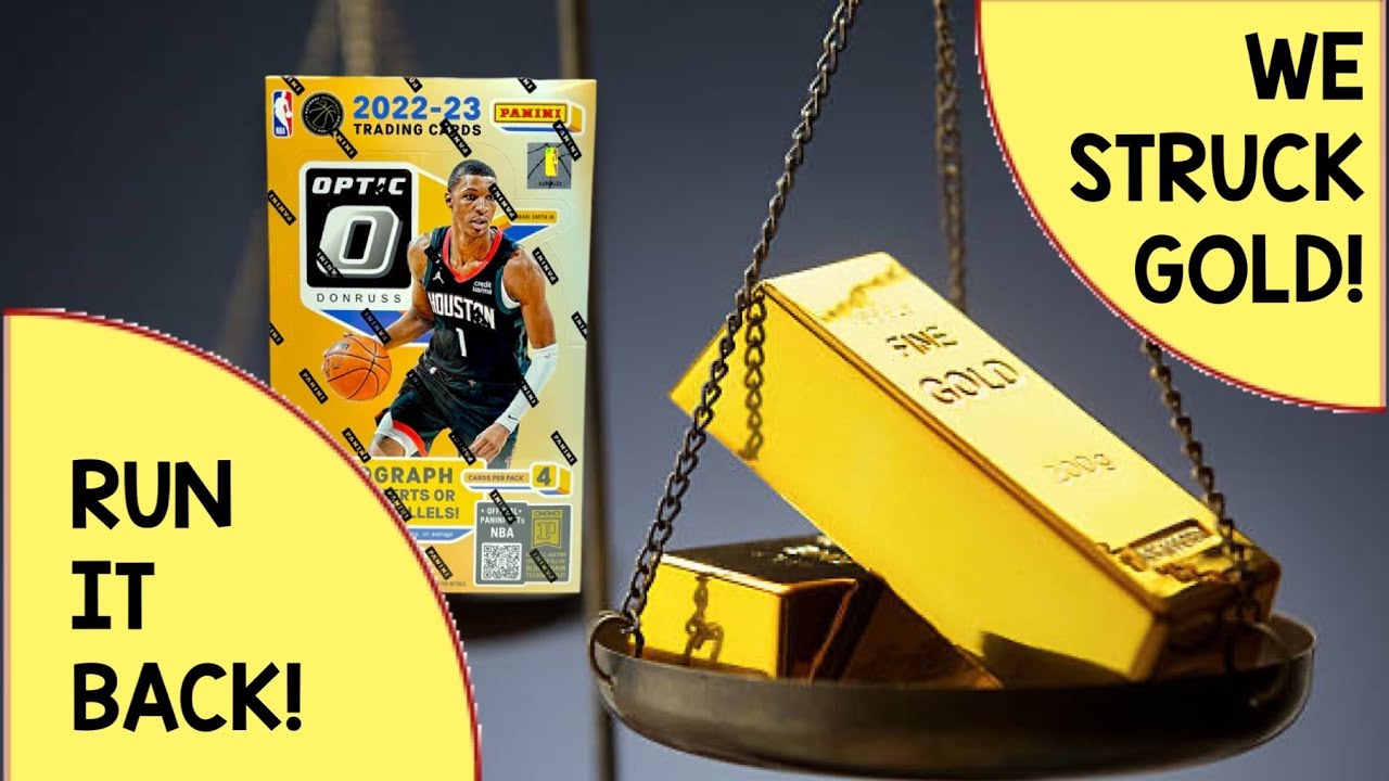 GOLD /10 RUSH! The Bros Rip another 2022 NBA Optic Hobby Box!
