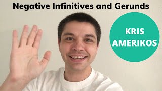 Negative Infinitives and Negative Gerunds | English Grammar in Use