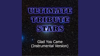 The Wanted - Glad You Came (Instrumental Version)