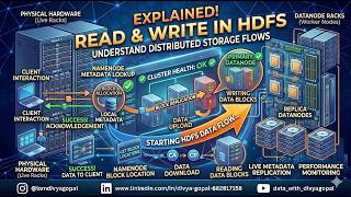 Read vs Write in HDFS | NameNode, DataNodes & Packet Queues