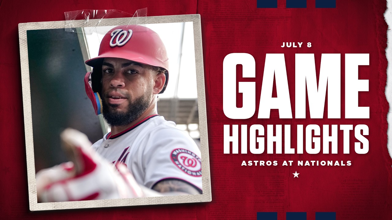 Astros vs. Nationals Game Highlights (7/8/26) | MLB Highlights