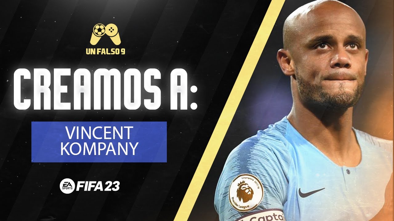 FIFA 23 VINCENT KOMPANY FACE CLUBES PRO PRO CLUBS LOOKALIKE CREATION