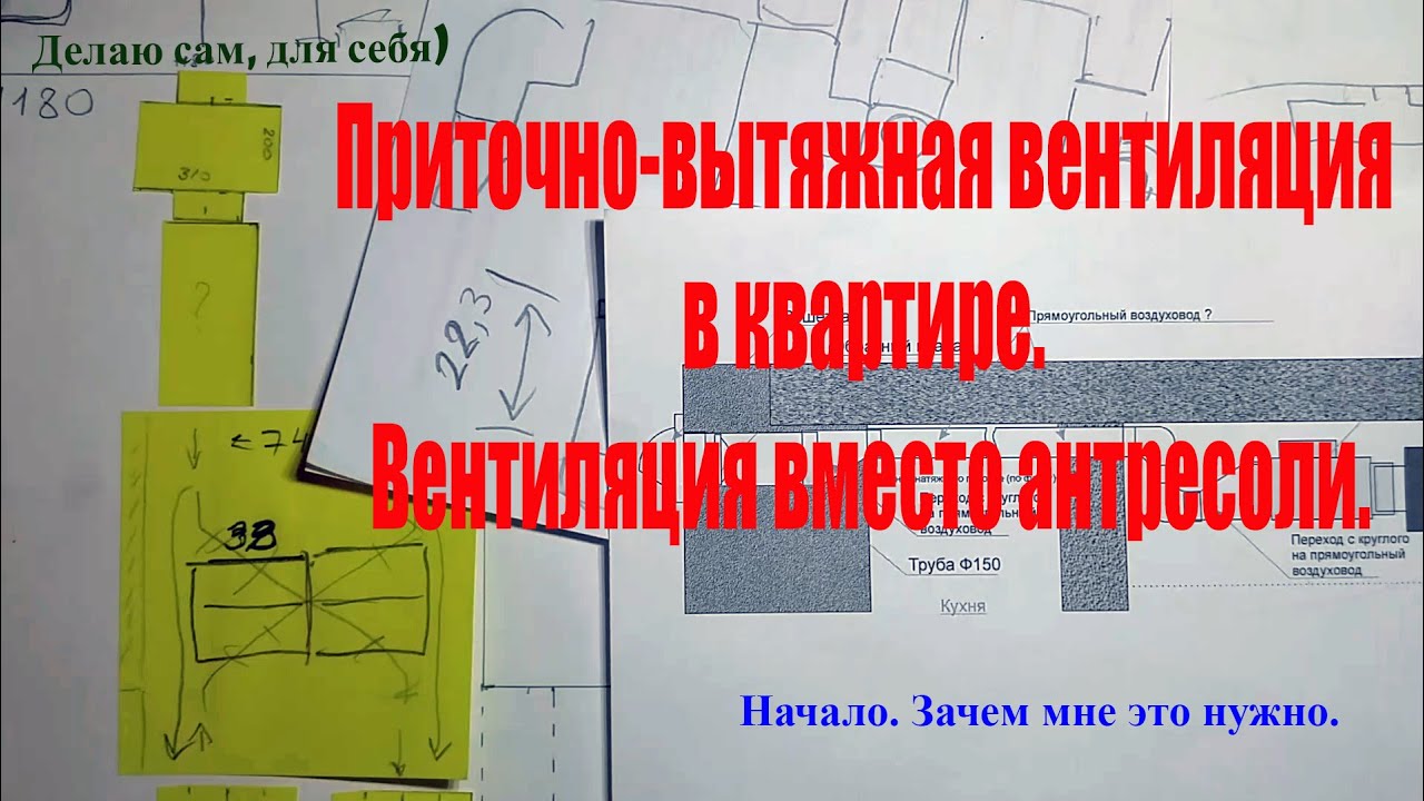 Приточно-вытяжная вентиляция в квартире. Вентиляция вместо антресоли ...