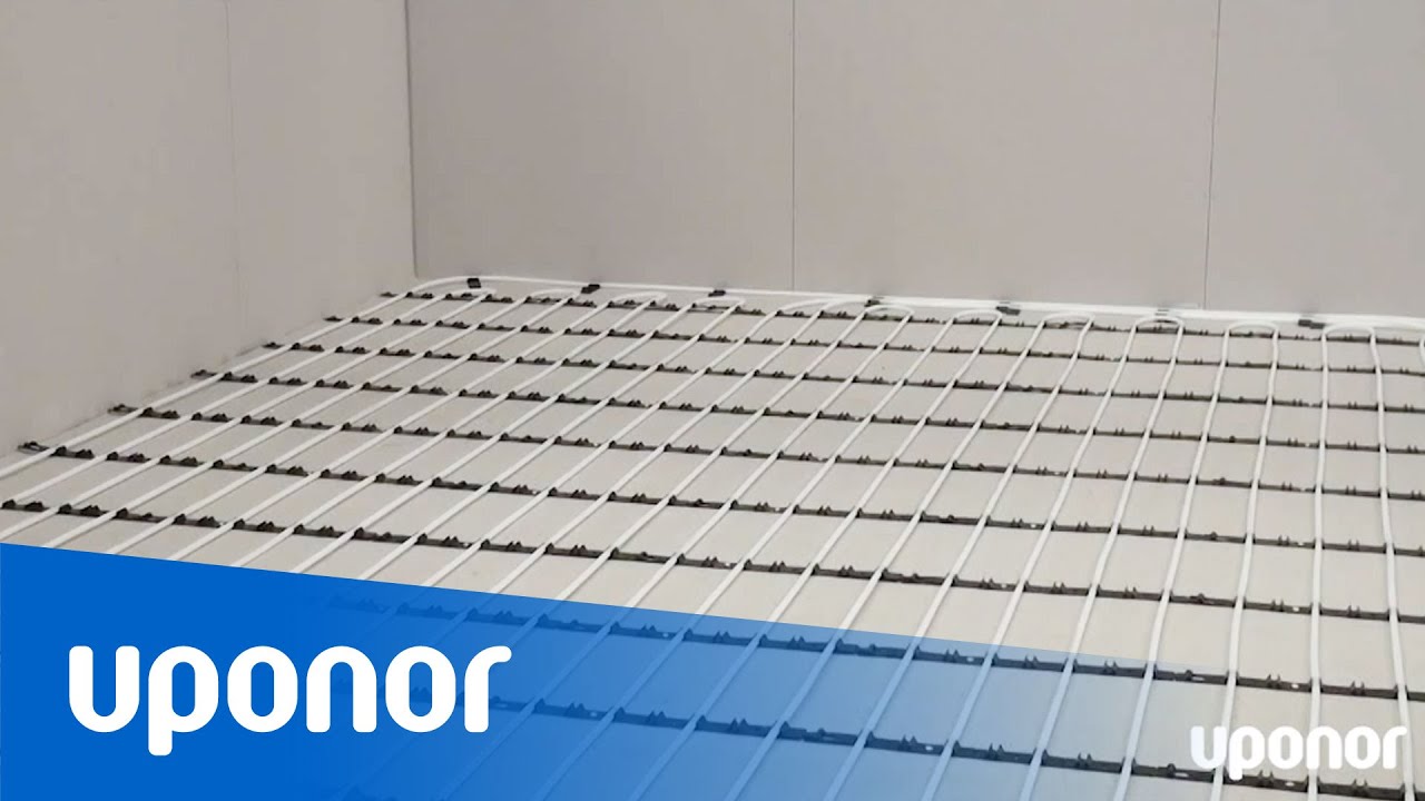 Instruktionsfilm: golvvärme på befintligt betonggolv med uponor ...
