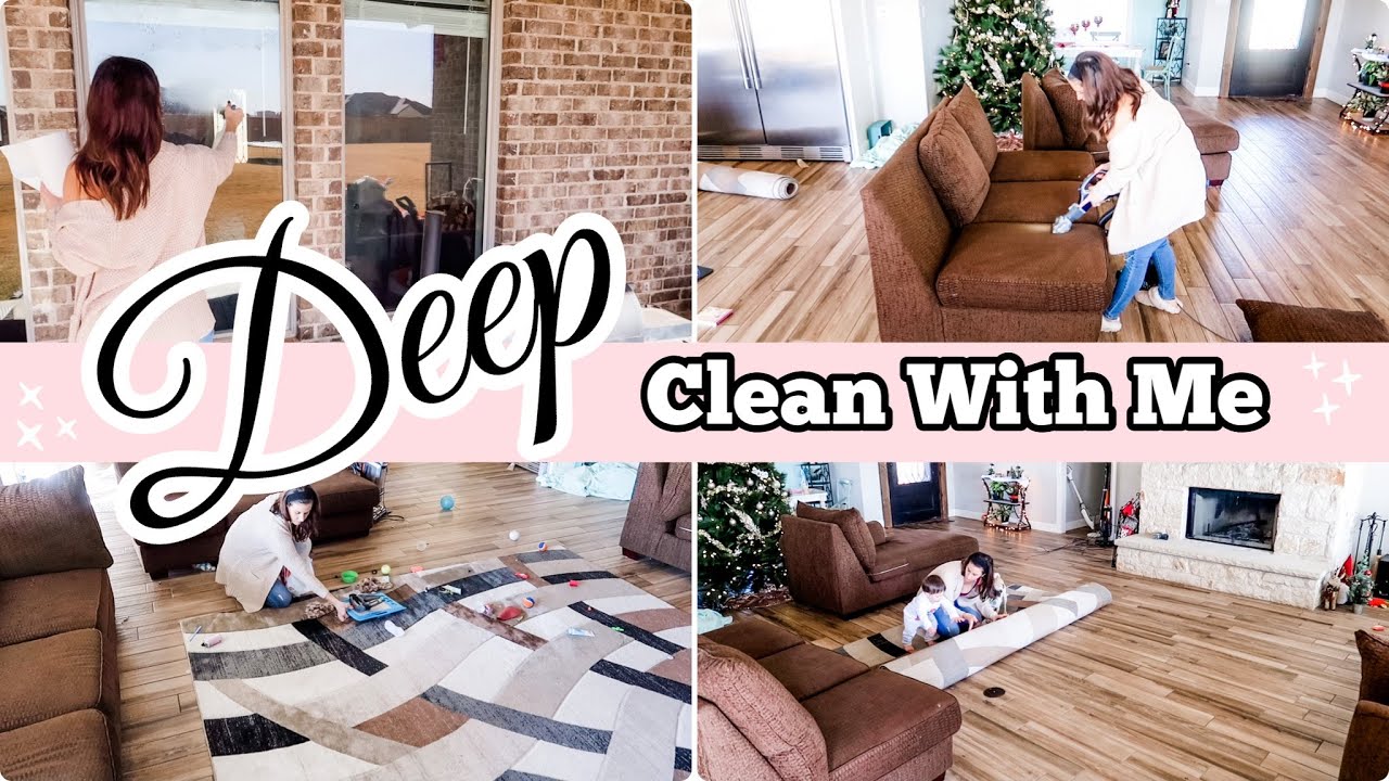 DEEP CLEAN MY LIVING ROOM WITH ME COZY CLEAN WITH ME SPEED