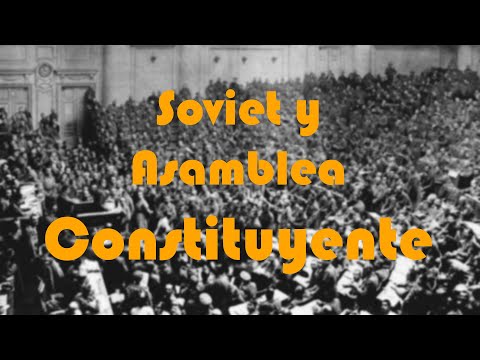 La Asamblea Constituyente y el Soviet en la Revolución Rusa