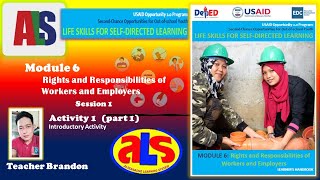 Module 6: Rights and Responsibilities of Workers and Employers (Activity 1, part 1)