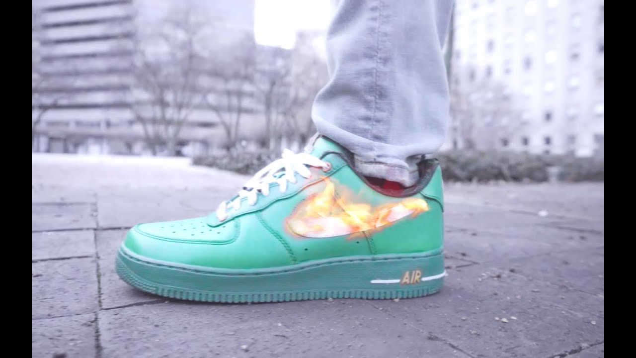 Customade.Co "KINDLED FLAMES" Custom AF1 Promo (Shot By Chris Wise)