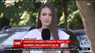 Famous hacker caught in traffic with fake diplomatic plates