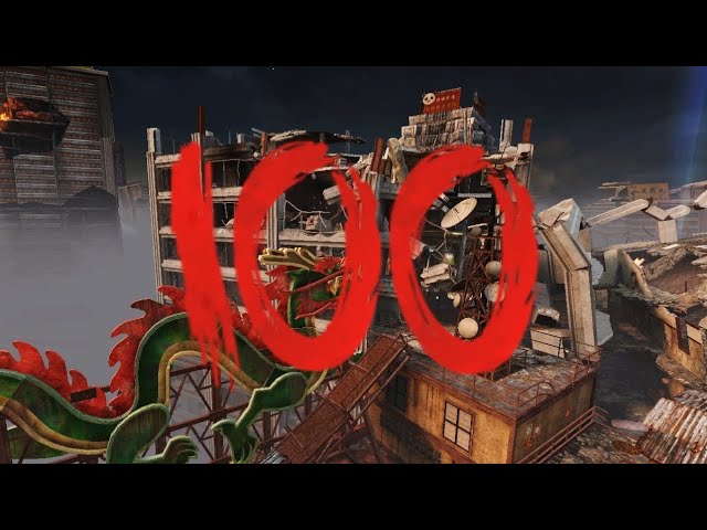 ROUND 100 (DIE RISE💀) on BO2 ZOMBIES (PS5) #Bo2,#Codzombies,#Callofduty,#Blackop2,#cod,#bo1