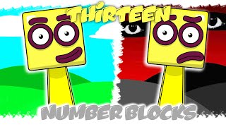 My Sprunki Oc Thirteen From Numberblocks