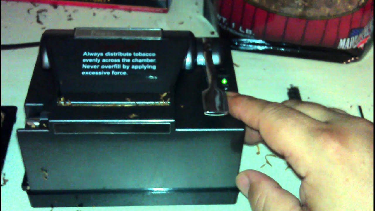 Powermatic II Electric Cigarette Injector Machine review 2011 YouTube