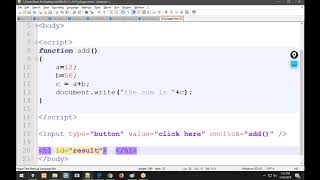 Js 6. innerHTML,value, function, basic operators, slider
