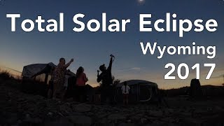 Total Solar Eclipse in Wyoming, from Boysen State Park