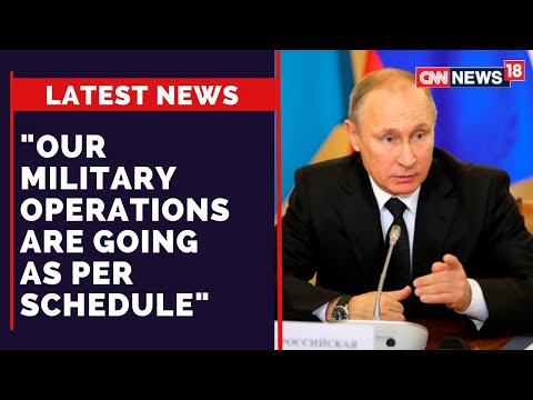Putin Speech Live | Putin: Ukraine Govt Using Civilians As Shield | Latest News | CNN News18