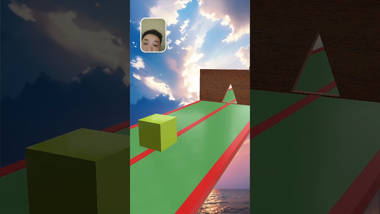 "Geometry Dash: Navigate the Maze!" ⬛➡️