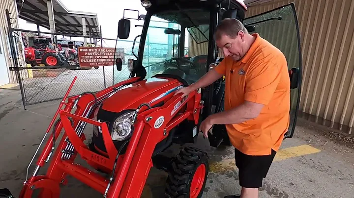 2023 Kioti CX Series CX2510 HST 4WD Cab Tractor With Loader