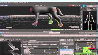 Quadruped 04 Fixing the Floor Contact