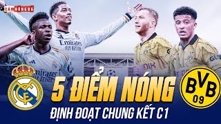 5 ĐIỂM NÓNG ĐỊNH ĐOẠT CHUNG KẾT CHAMPIONS LEAGUE: ĐIỆU SAMBA ĐỐI ĐẦU SỰ LẠNH LÙNG CỦA NGƯỜI ĐỨC