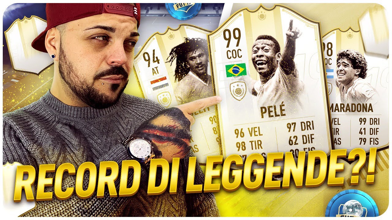 BATTO IL RECORD DI ICONE NEL DRAFT !??! - FIFA 19 DRAFT CHALLENGE