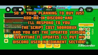 [CLANS]Fast Lifting Simulator New Op Script