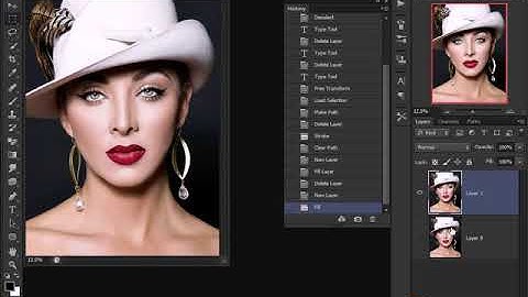 60 Adobe Photoshop Cs6 tutorial in bangla  Edit Menu  Fill & Stok