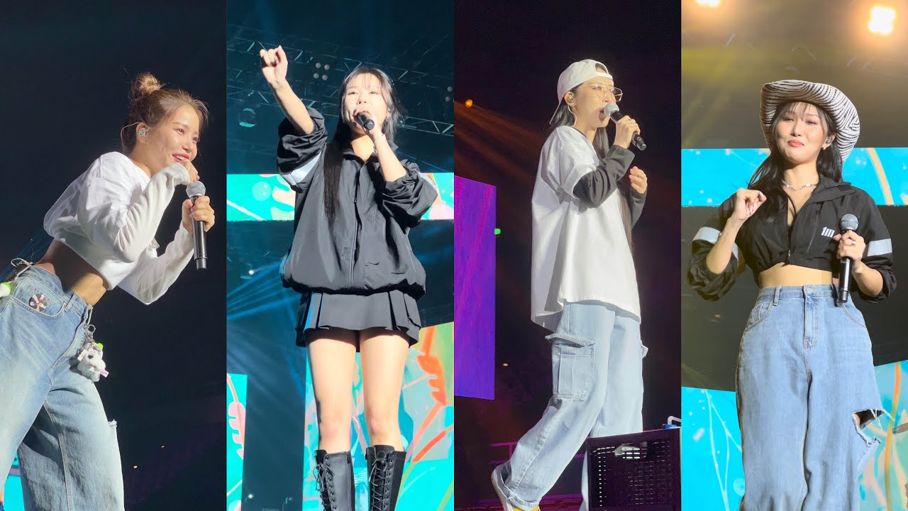 230115 MAMAMOO concert in Taiwan - 安可舞台(Travel + Better + Yes I am) + talk