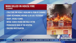 One dead, one injured in Shawnee house fire