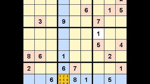 How to Solve Los Angeles Times Sudoku Expert July 23, 2022