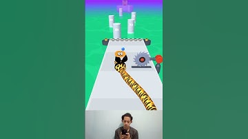 Level 39 Snake Run Race 3D All Levels Gameplay Walkthrough Android New Update #gaming #shorts