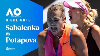 Download Lagu Aryna Sabalenka vs Anastasia Potapova | Round Three | Australian Open 2026 Extended Highlights 🇦🇺 MP3
