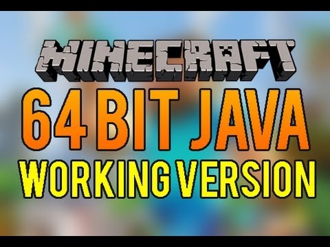 How To Install 64 Bit Java For Minecraft Youtube