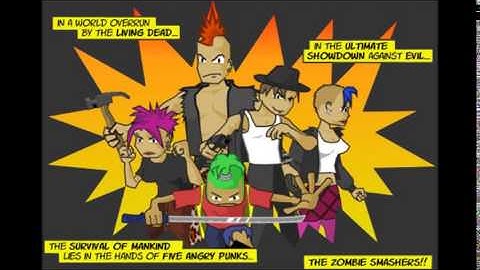 Zombie Smashers X2 - Battling Seizure Robots - Ten Fold