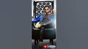 sTyLIsH StAr Allu Arjun name logo