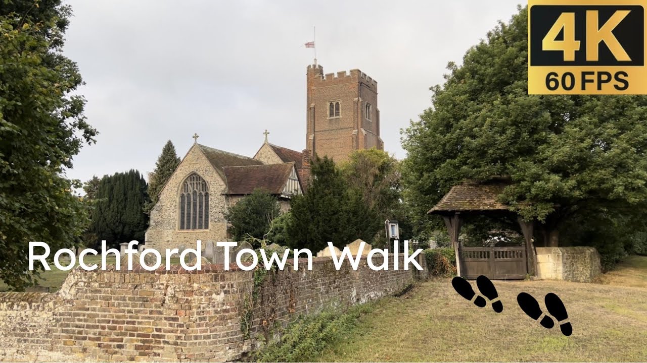 Rochford Town Walk including Saint Andrews Church - YouTube