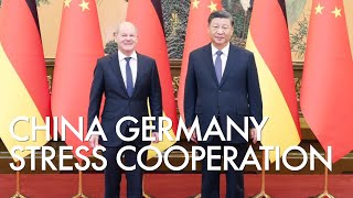 Xi meets with Scholz, highlighting China-Germany cooperation 'in times of change and instability'