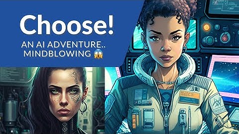 ChatGPT AI made a "Choose your own adventure" for me 🤯