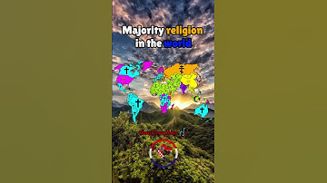 Most popular religion in every country